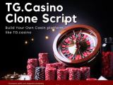 Start a Crypto Casino Like TG.Casino with Our Whitelabel Clone Software